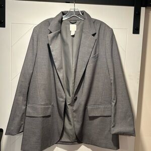 H&M Classic Gray Blazer